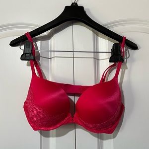 Victoria’s Secret Very Sexy Push-Up Bra 34C pinkish red